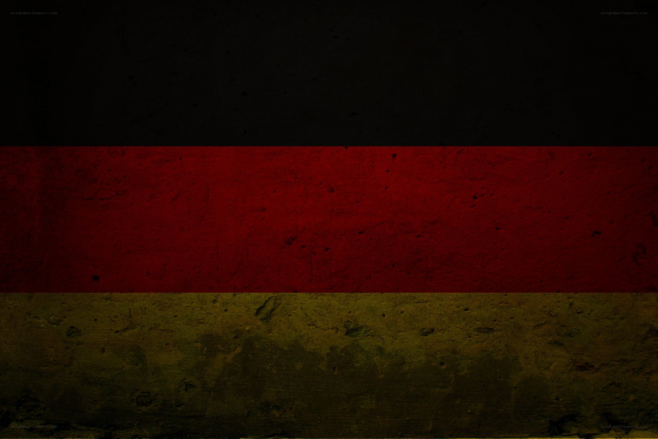 German flag with grunge texture