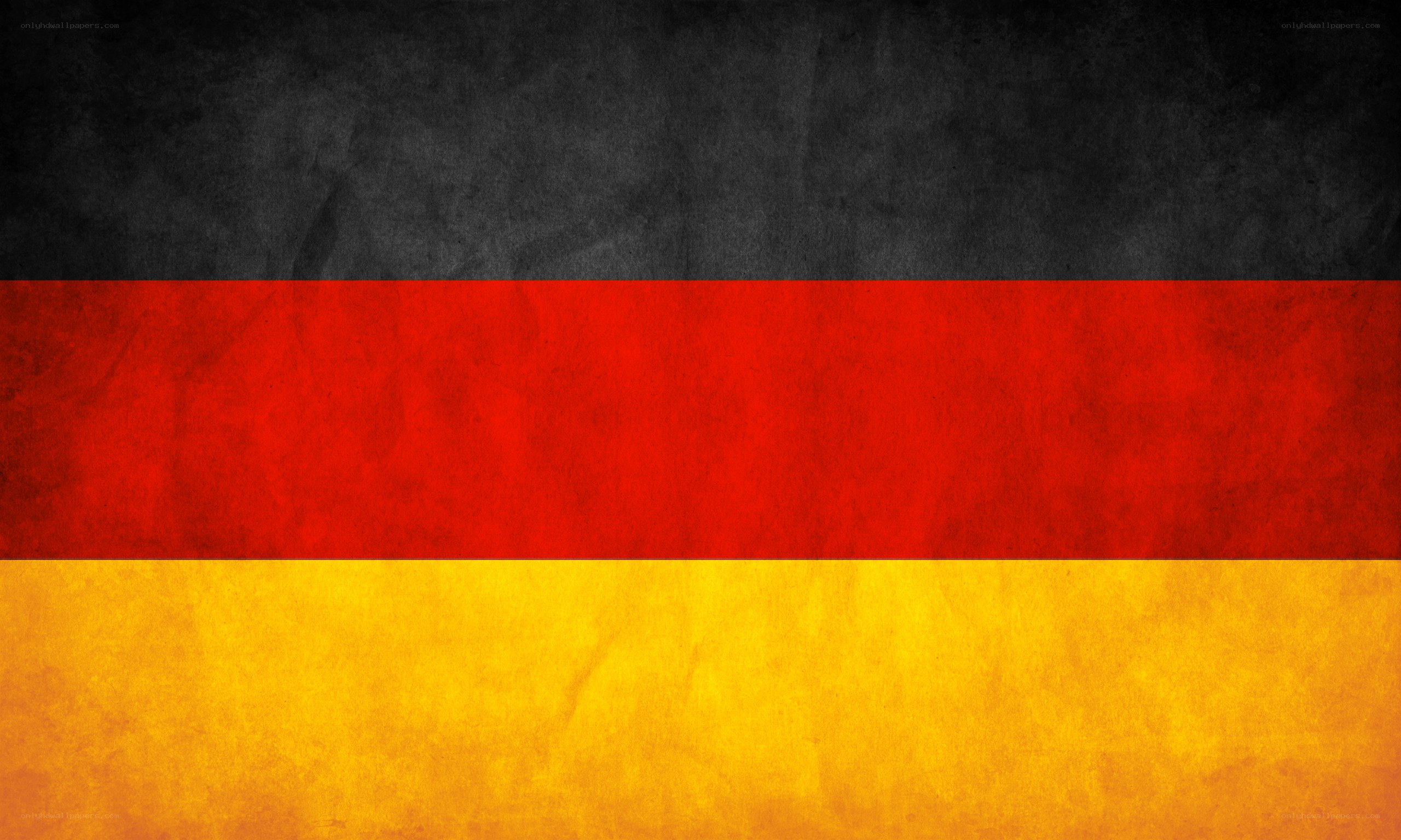 German flag with grunge texture