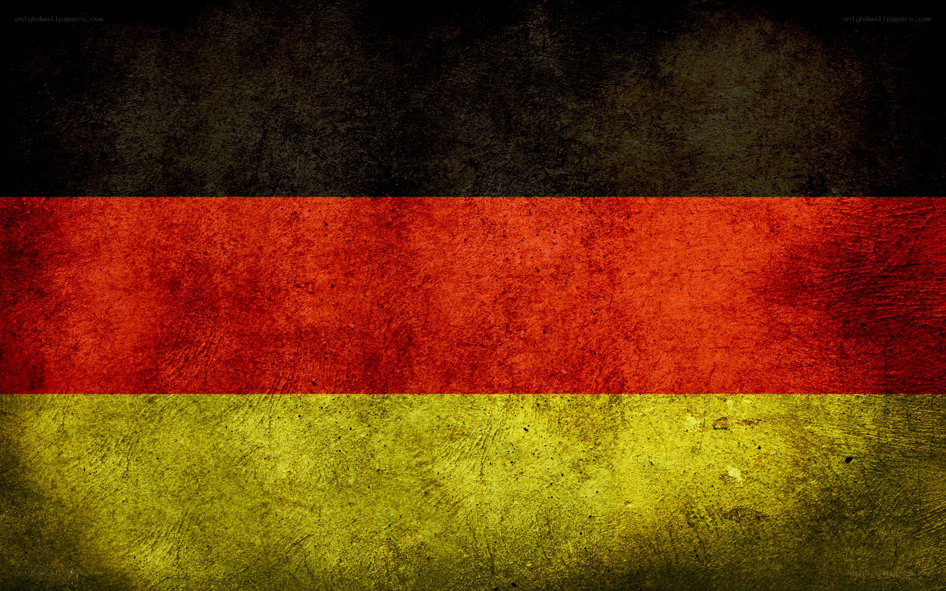German flag with grunge texture