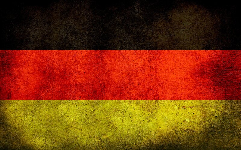German Flag with Texture