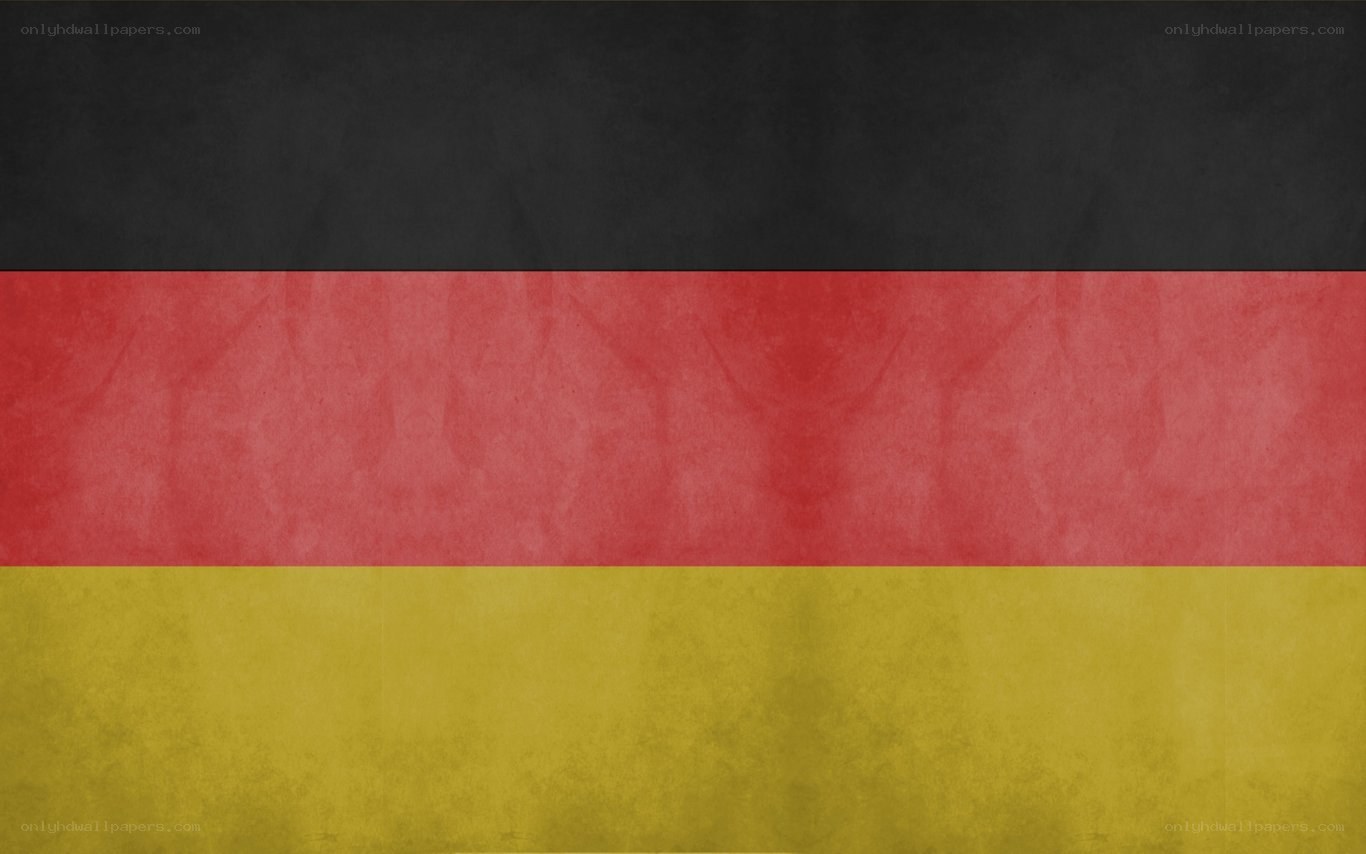 German flag with textured appearance