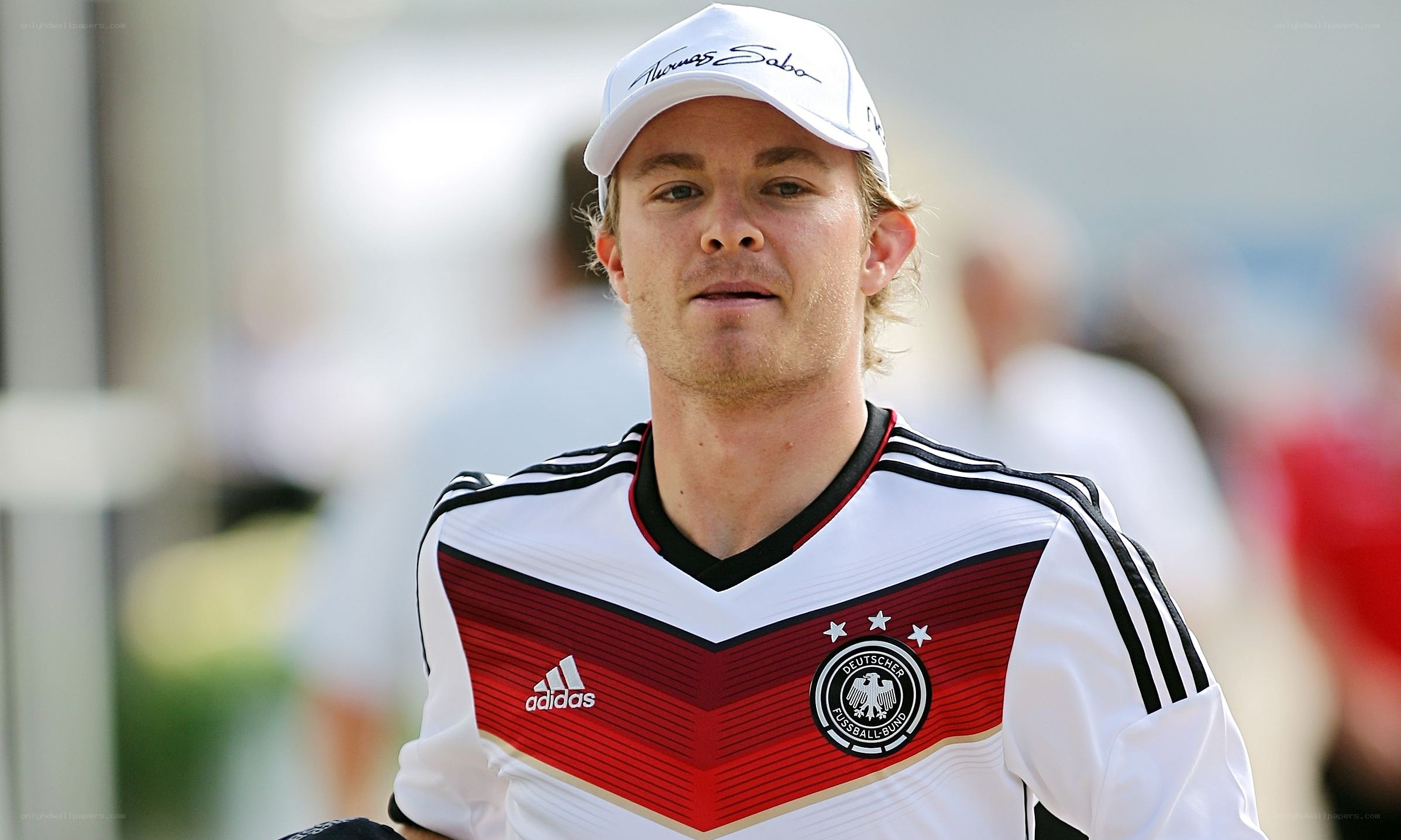 German football player in jersey
