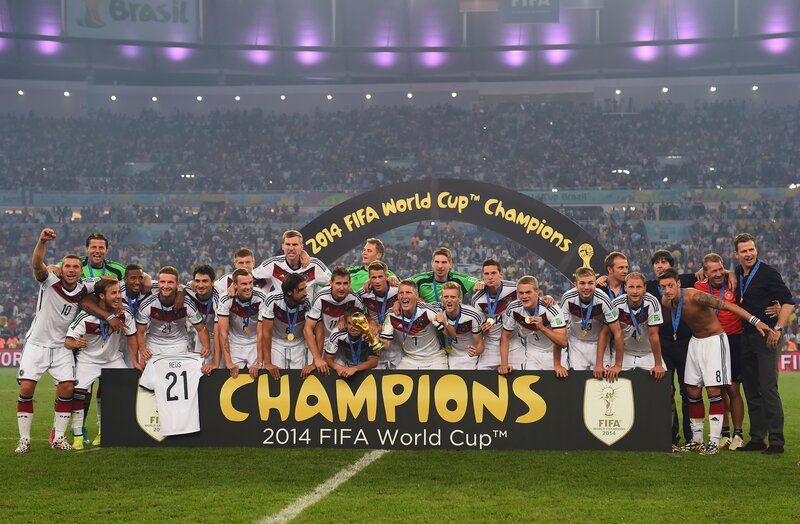 German Football Team — Green, Celebratory