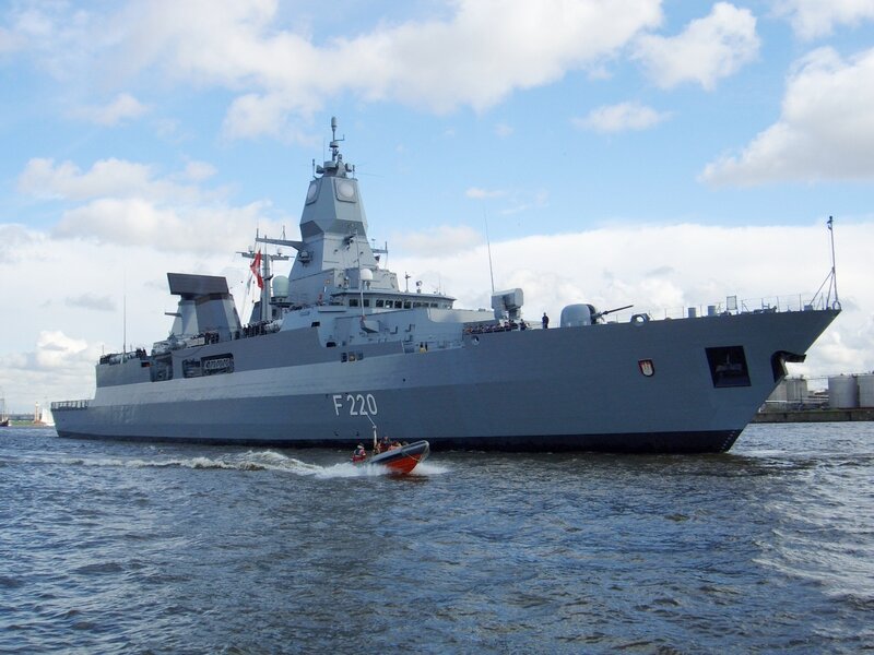 German Frigate F220 — Gray