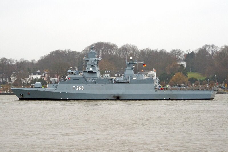 German frigate F260