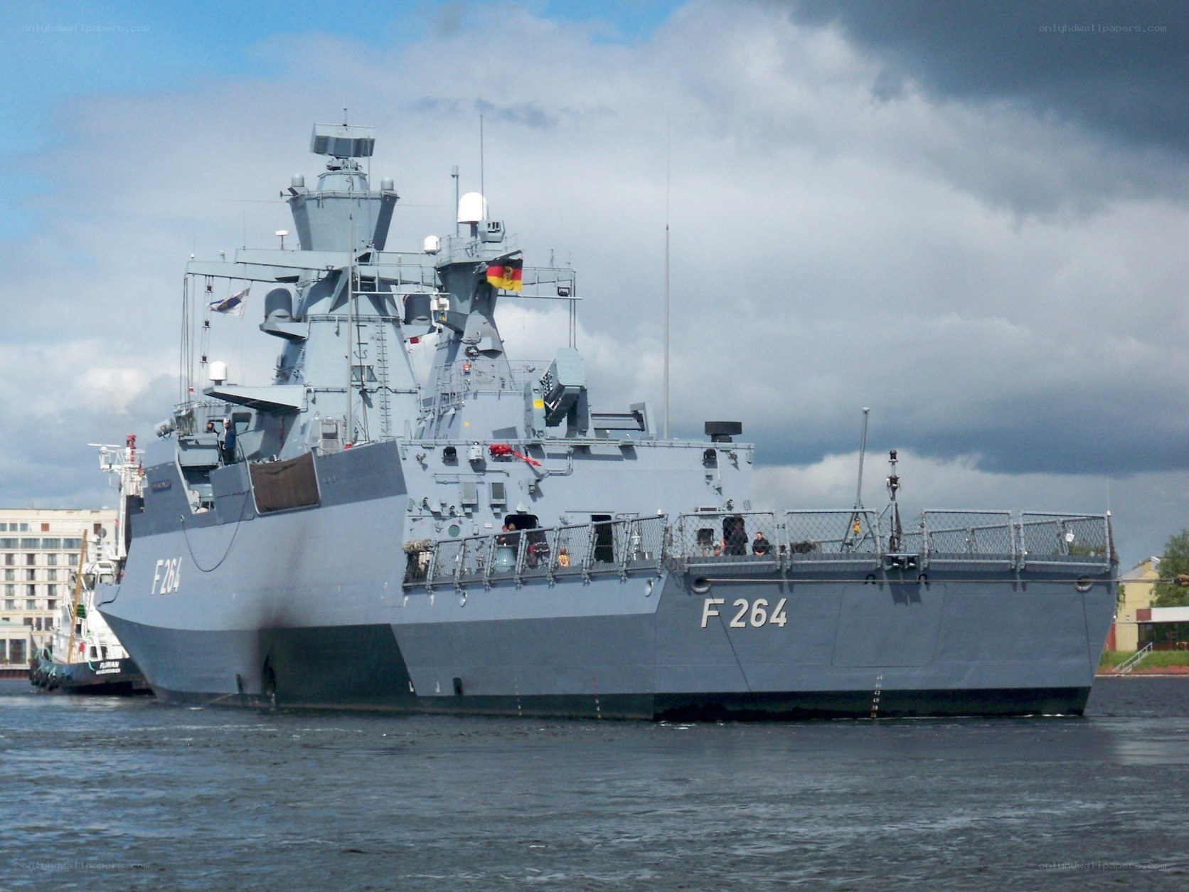 German frigate F264