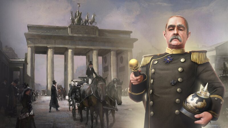 German general in front of Brandenburg Gate