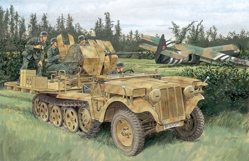 German Half-track Vehicle