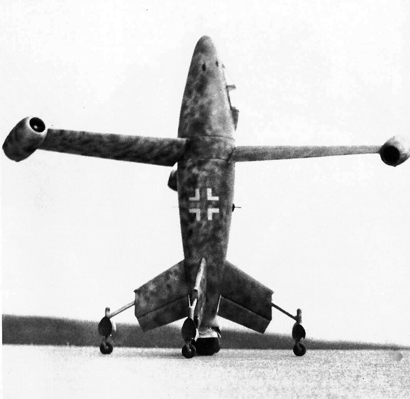 German Jet Aircraft — Black