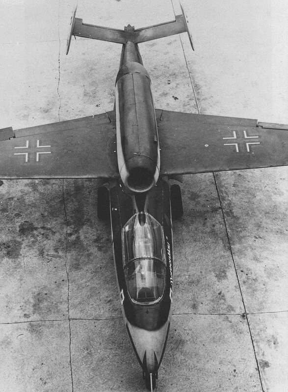 German jet aircraft on tarmac