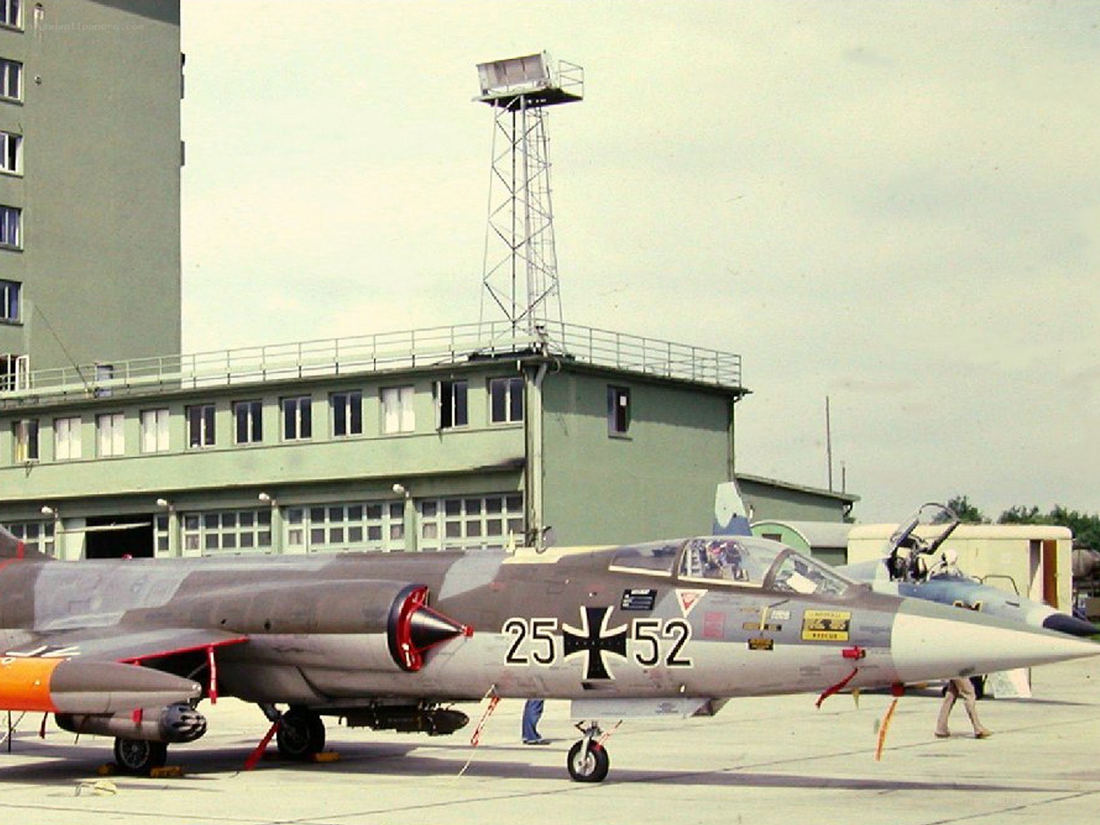German jet on tarmac