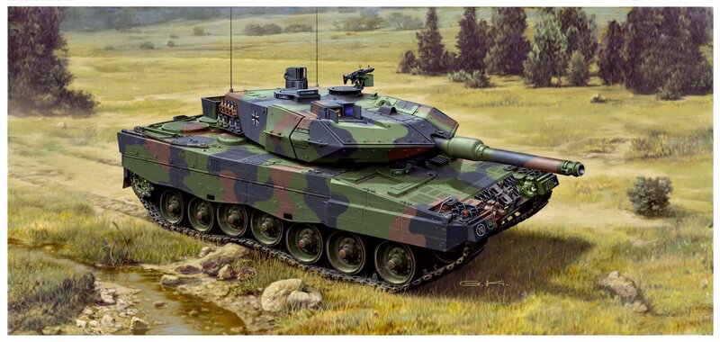 German Leopard 2 tank
