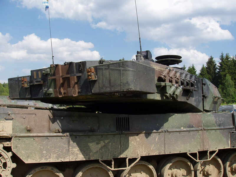 German Leopard tank