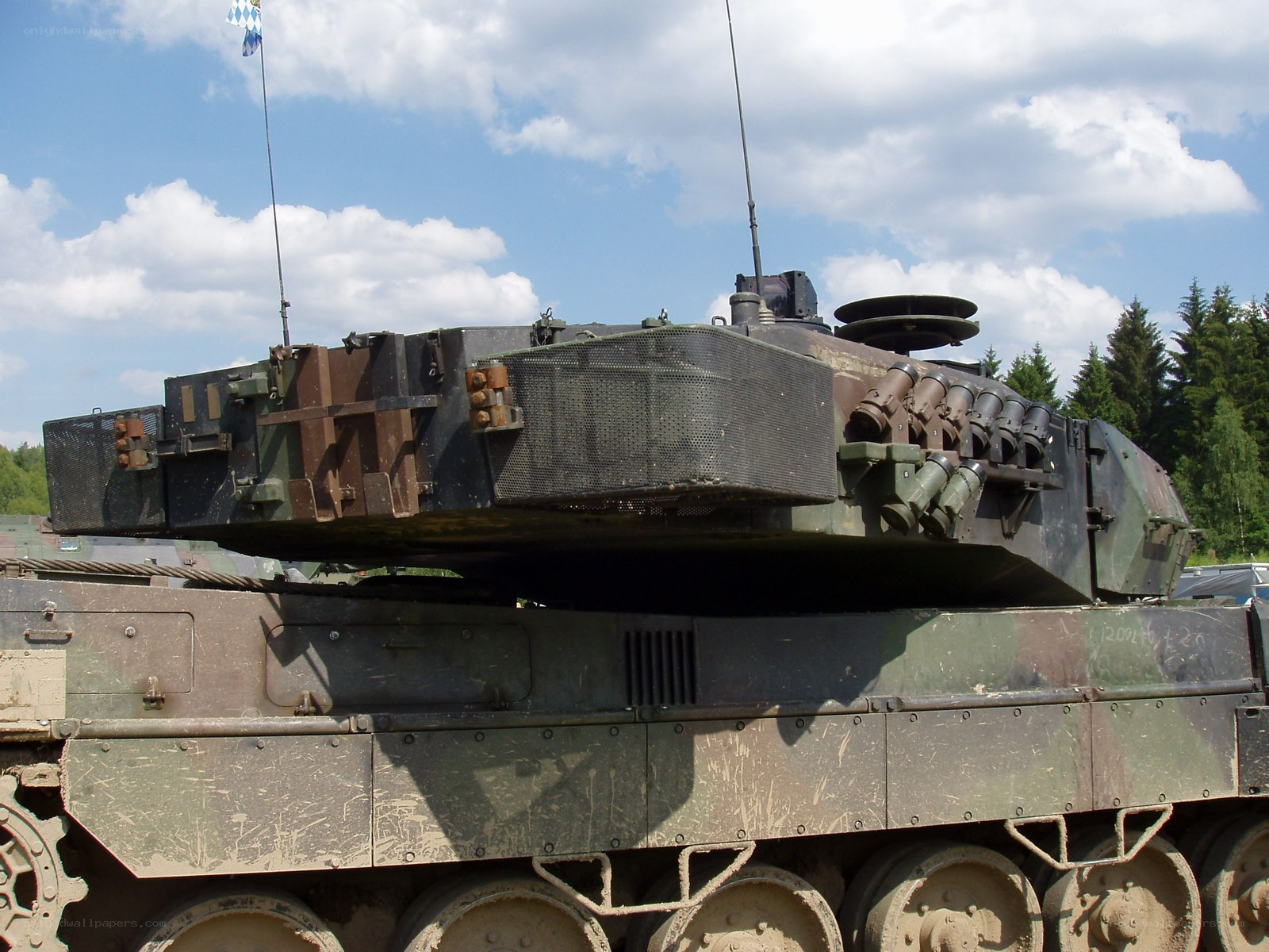 German Leopard tank