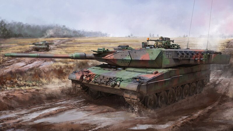 German Leopard Tanks