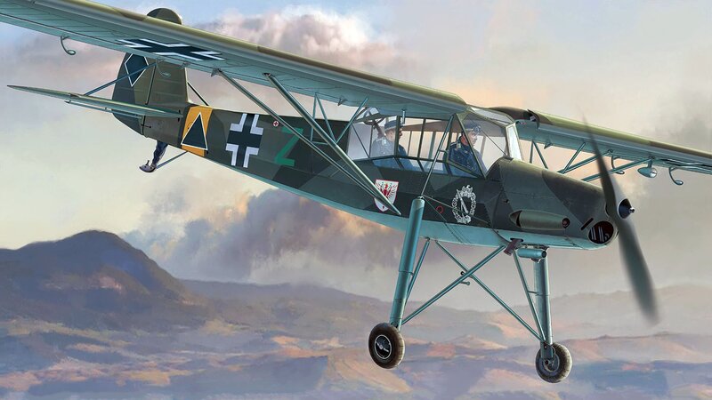 German Military Aircraft — Green, Dramatic