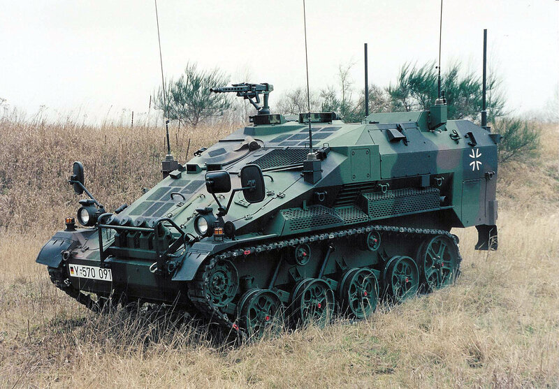 German military armored vehicle