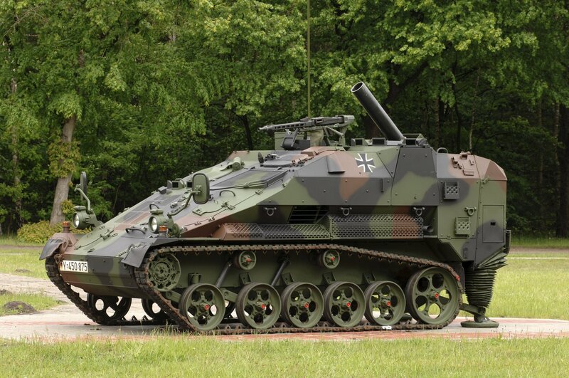 German military armored vehicle