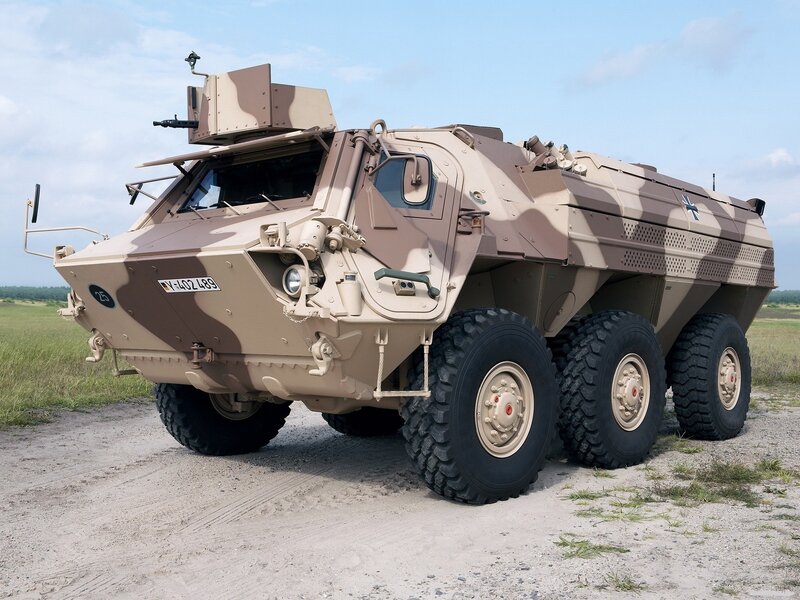 German military armored vehicle