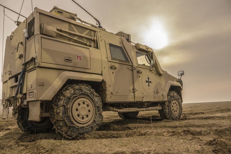 German military armored vehicle