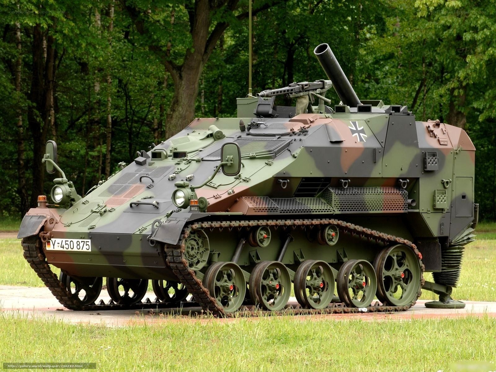 German military armored vehicle