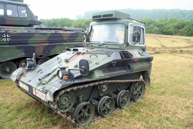 German military tracked vehicle