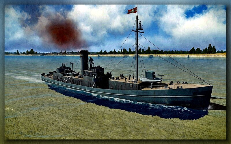 German Naval Vessel