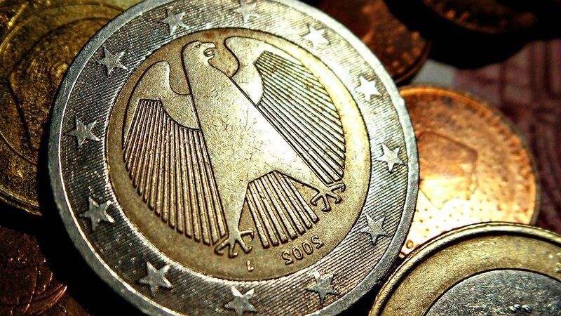 German One-euro Coin