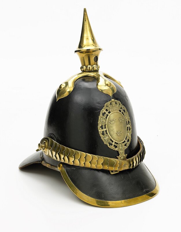 German Pickelhaube helmet