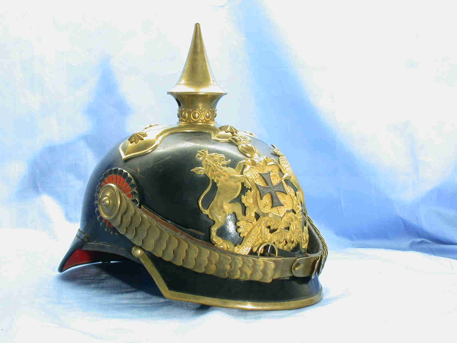 German Pickelhaube helmet