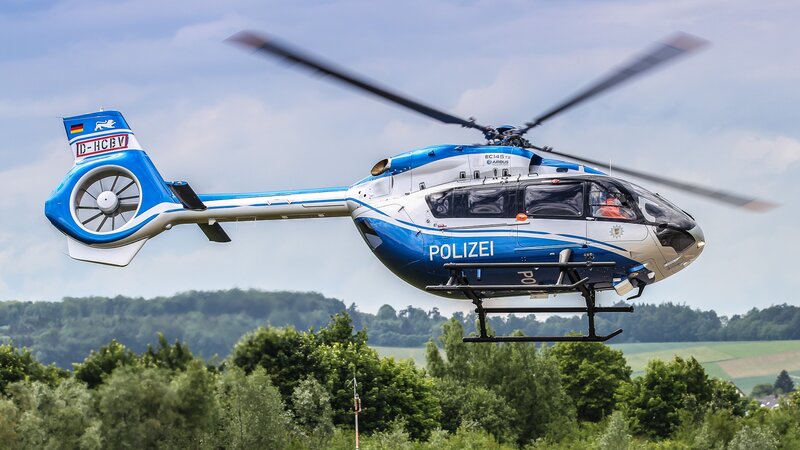 German Police Helicopter