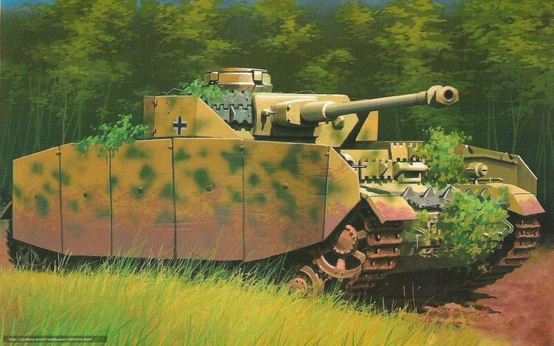 German Tank in Forest — Green, Calm, Afternoon