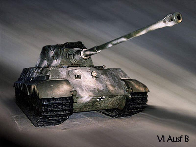 German Tank Model — Gray