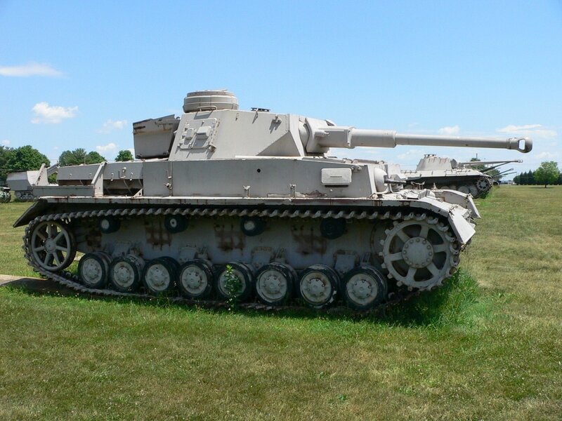 German tank on display