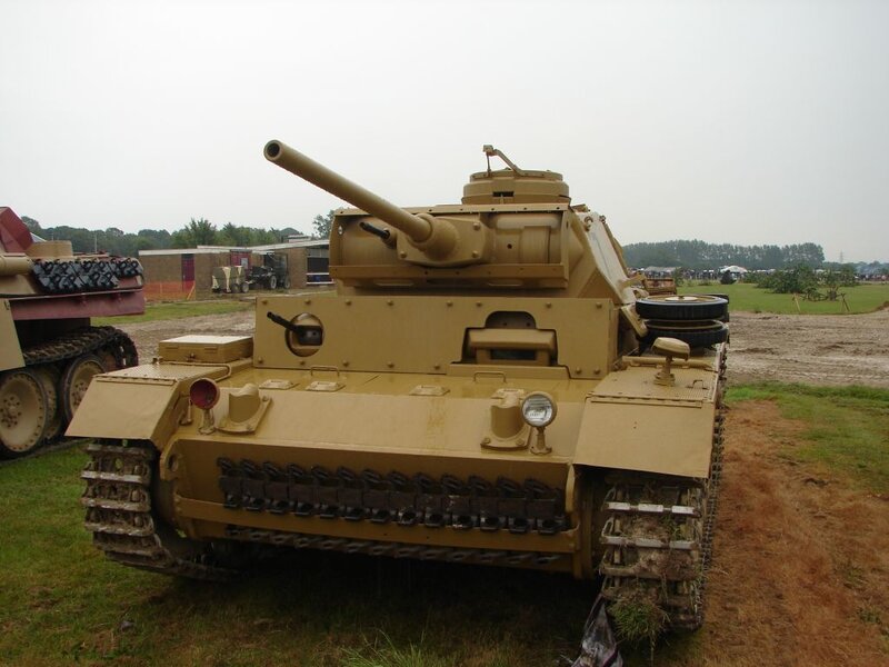 German tank on display