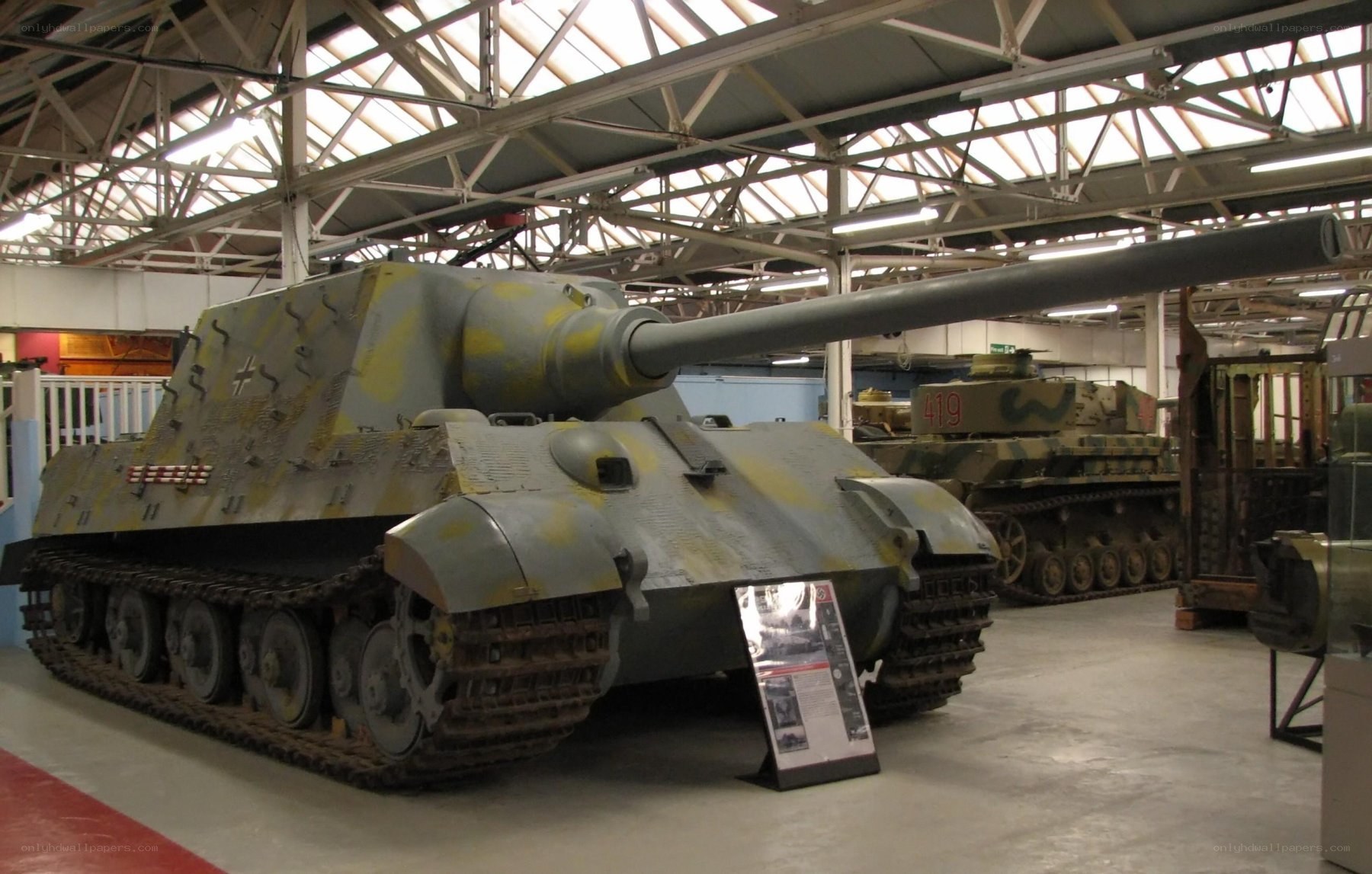 German tank on display