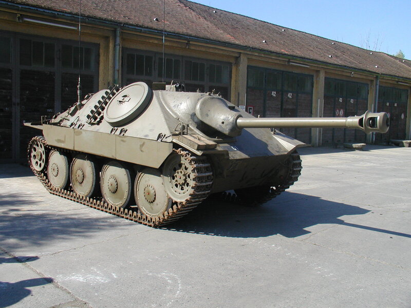 German tank on display