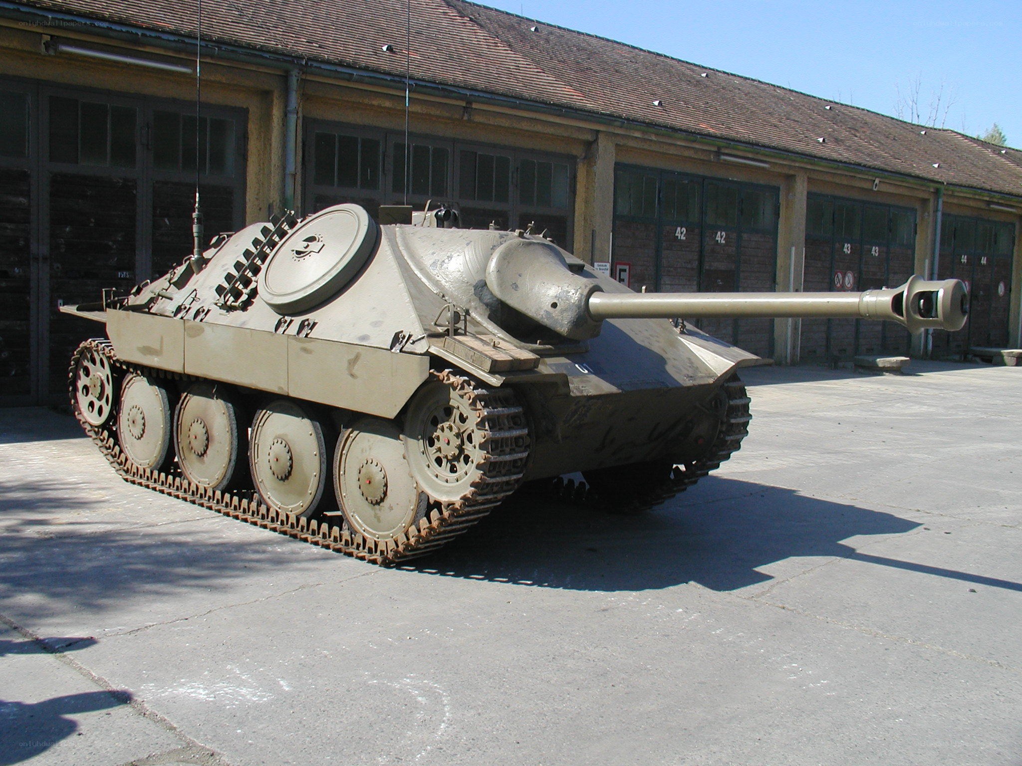 German tank on display