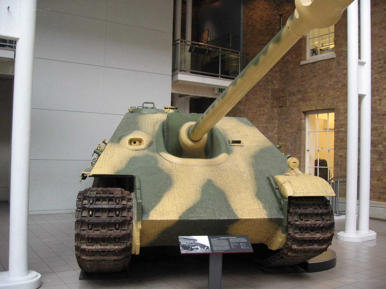 German tank on display