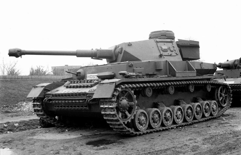 German Tank on Display — Black