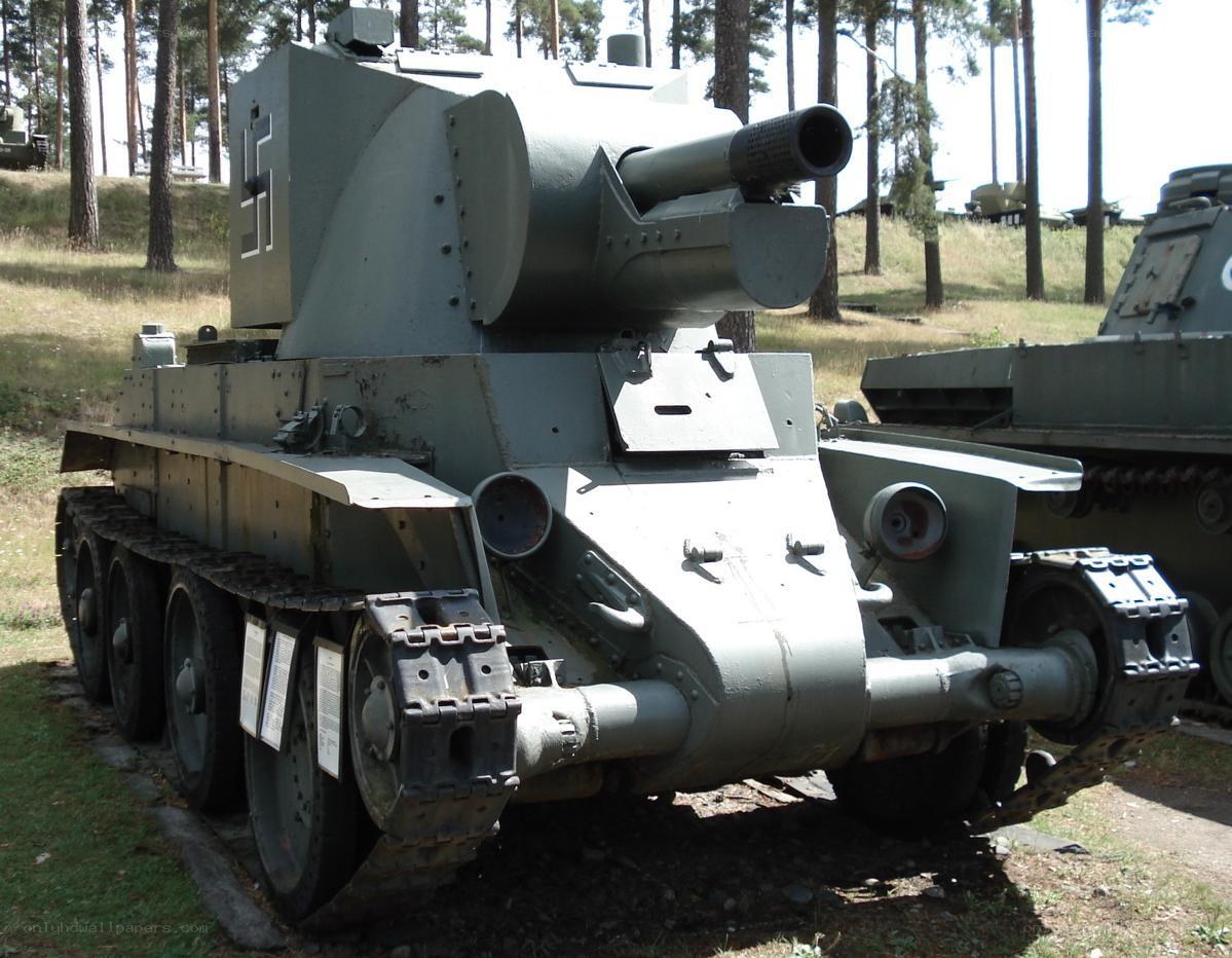 German tank with swastika