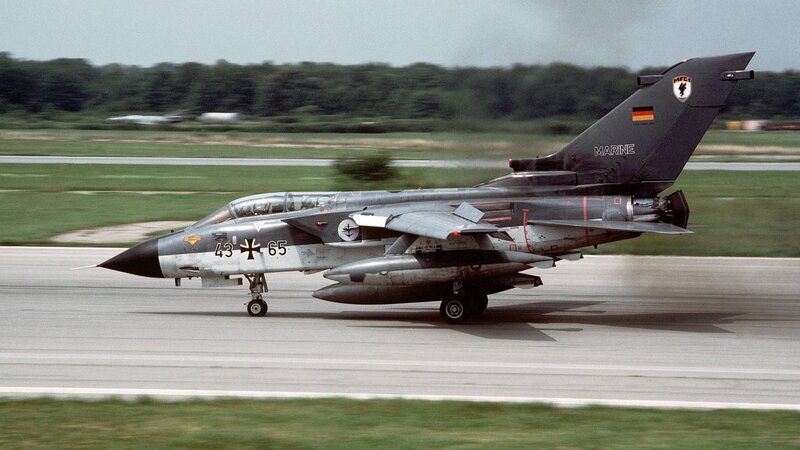 German Tornado Jet — Gray, Dynamic, Afternoon, Photograph