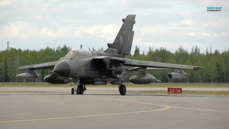 German Tornado Jet — Gray, Neutral, Afternoon