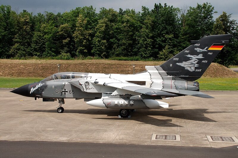 German Tornado jet on tarmac