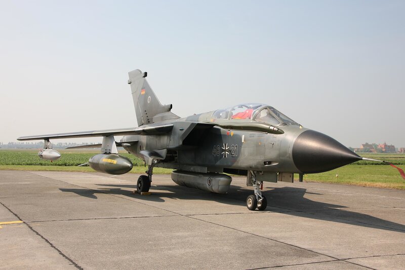 German Tornado jet on tarmac