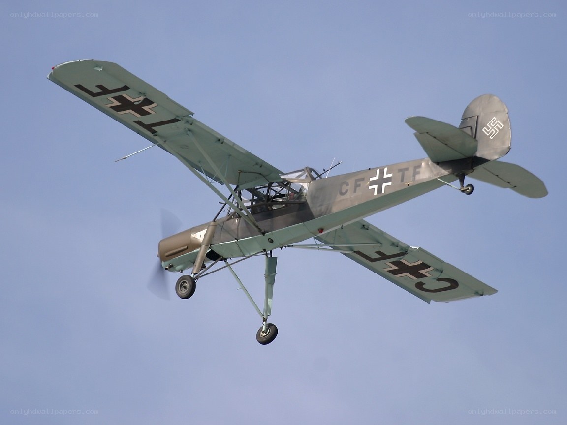German training aircraft in flight