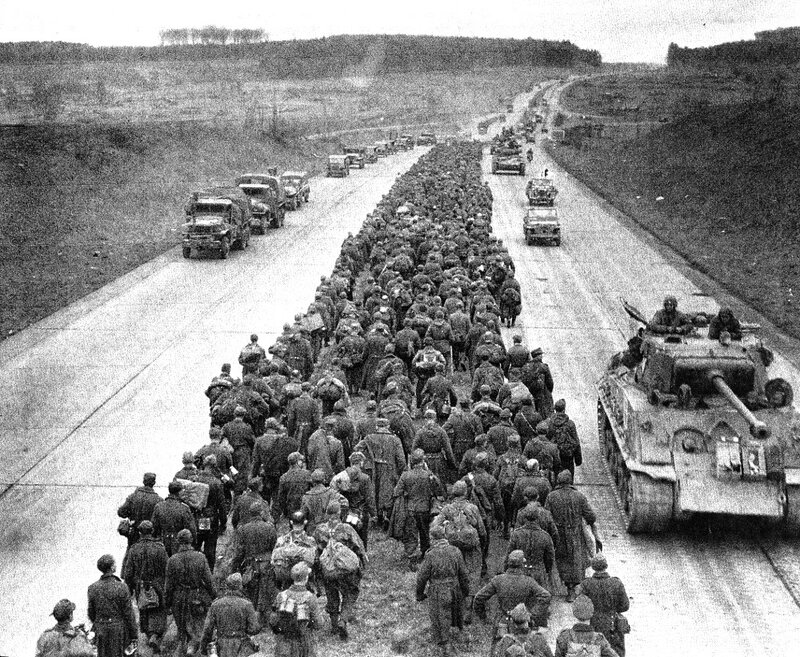 German troops on the move