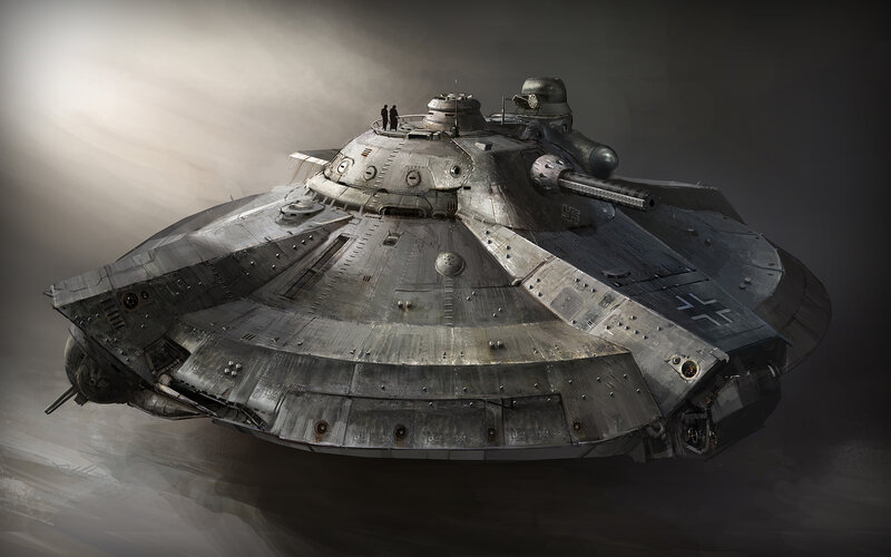 German war tank concept