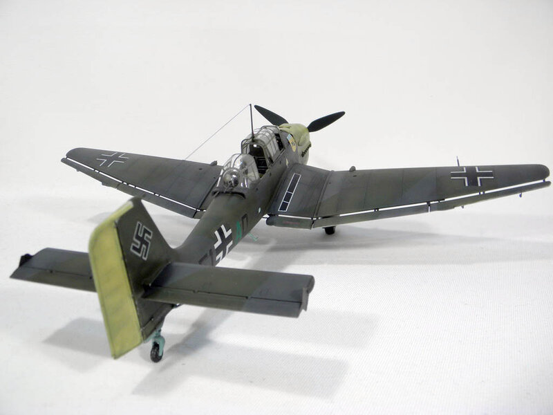 German WWII Aircraft Model — Gray, Neutral