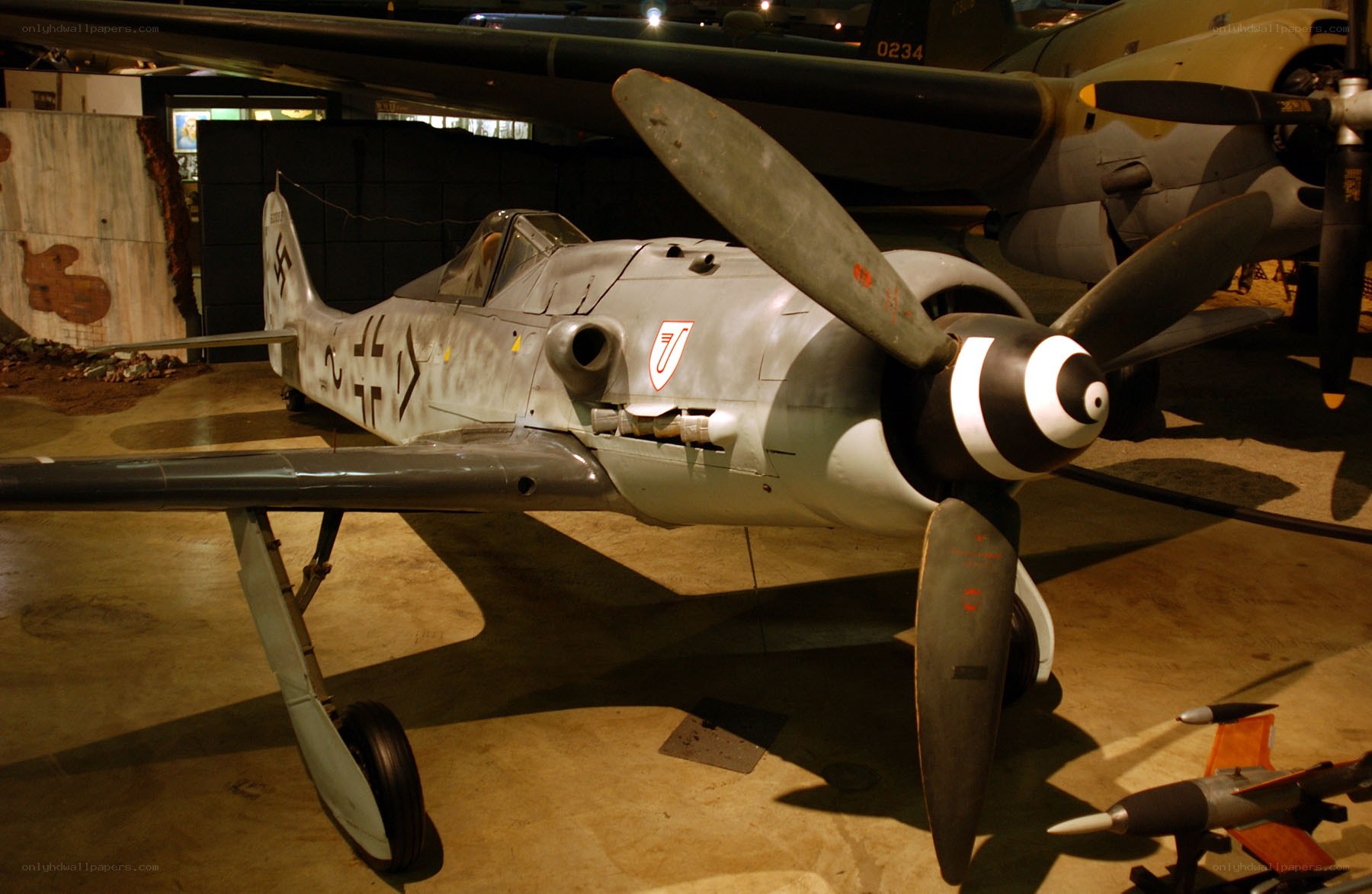 German WWII fighter aircraft